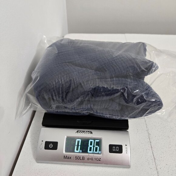 J Jill Pure Jill Blue Gauzey Top Sz 4X Lagenlook Coastal Lightweight Beach Vaca - Picture 9 of 9